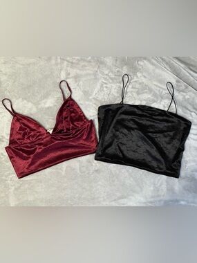 Garage Velvet Crop Tops 2 for 12!!